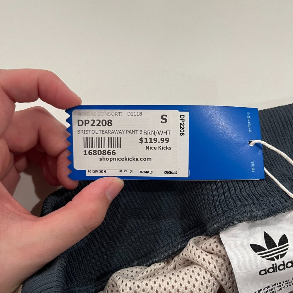 "Adidas x Bristol Studio" Tearaway Pants NWT Size Small - Picture 5 of 6